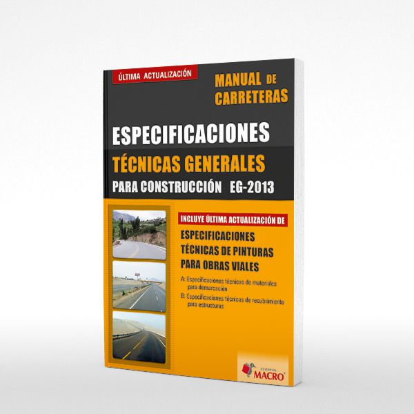 Manual de Carreteras – Especificaciones Técnicas Generales para Construcción – Ed. 2013