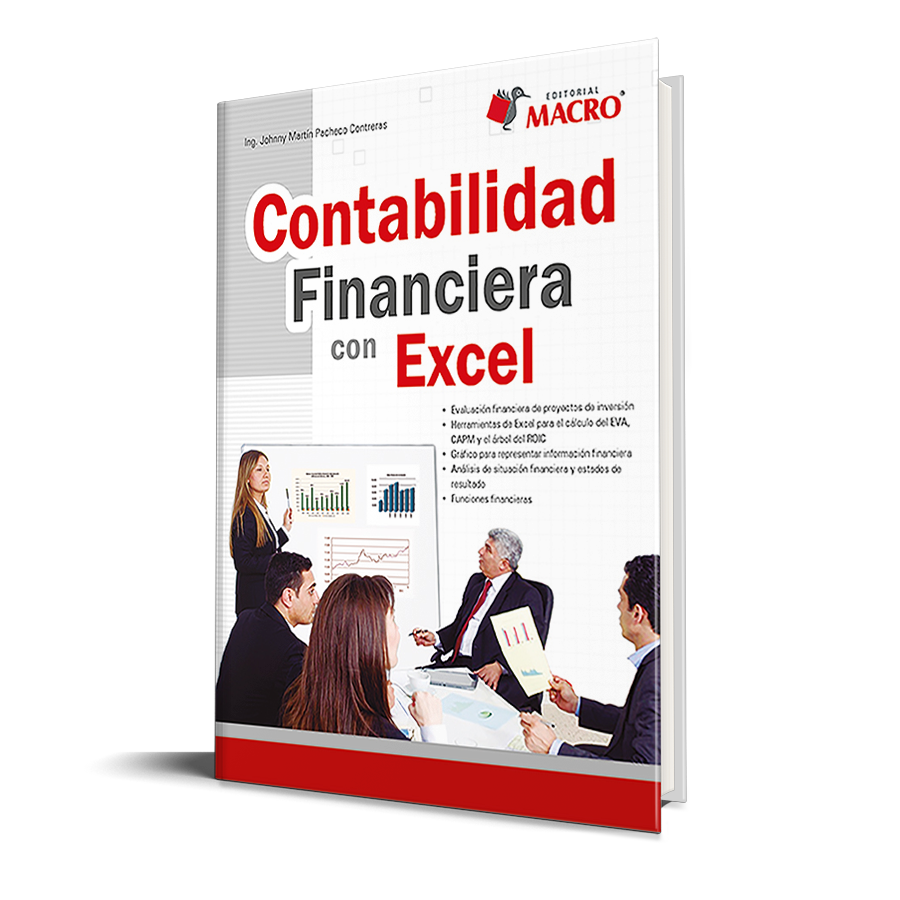 Portada de Contabilidad financiera con Excel