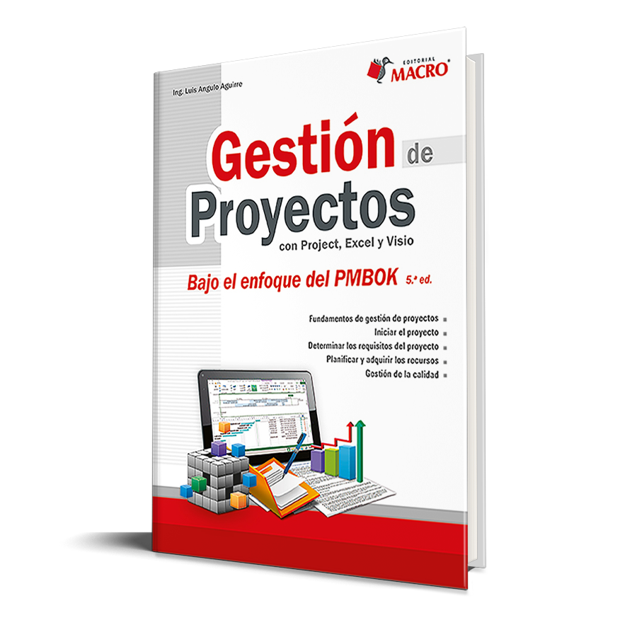 Portada de Gestion De Proyectos Con Proyect, Excel Y Visio 5Ta Ed.