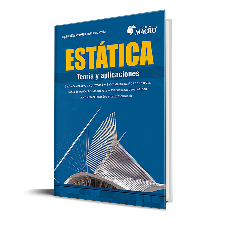 Portada de Estatica Teoria Y Aplicaciones