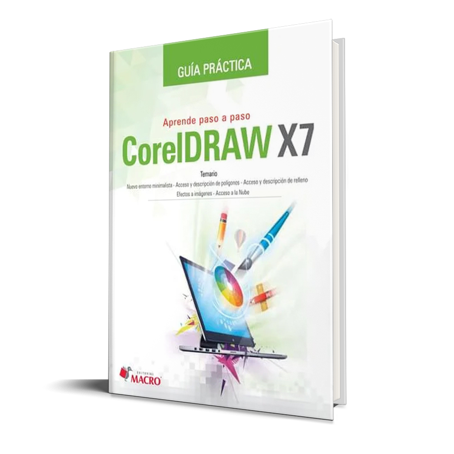 Portada de Guía práctica: Aprenda paso a paso CorelDRAW X7