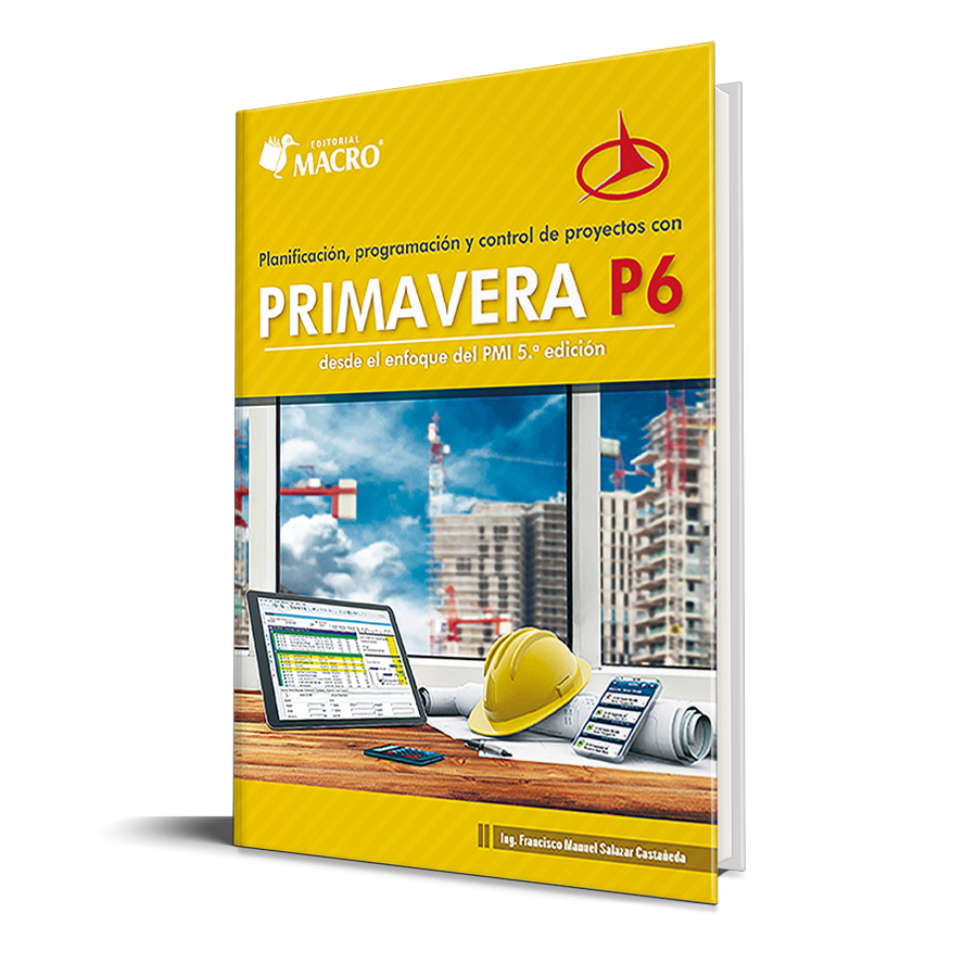 Portada de Planificación, Programación y Control de Proyectos Primavera p6