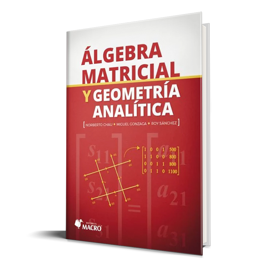 Portada de Álgebra Matricial y Geometría Analítica